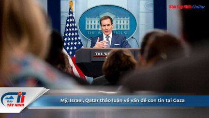 Mỹ, Israel, Qatar thảo luận về vấn đề con tin tại Gaza