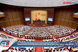 Đoàn ĐBQH tỉnh Tây Ninh đổi mới, nâng cao chất lượng hoạt động