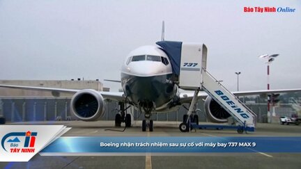 Boeing nhận trách nhiệm sau sự cố với máy bay 737 MAX 9