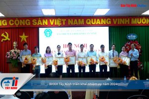 BHXH Tây Ninh triển khai nhiệm vụ năm 2024