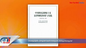 Trung Quốc công bố Sách Trắng về chống khủng bố