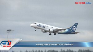 Máy bay Boeing 737 MAX 9 trở lại bầu trời