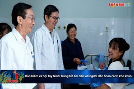 Bảo hiểm xã hội Tây Ninh: Mang tết ấm đến với người dân hoàn cảnh khó khăn