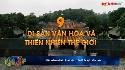 Một năm nhiều khởi sắc trên lĩnh vực văn hóa