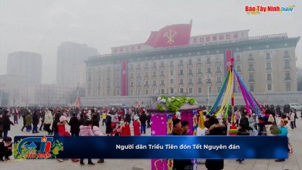 Người dân Triều Tiên đón Tết Nguyên đán