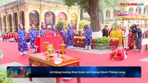 Lễ Dâng hương Khai Xuân tại Hoàng thành Thăng Long