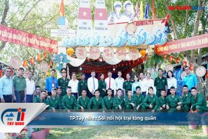 TP.Tây Ninh: Sôi nổi hội trại tòng quân