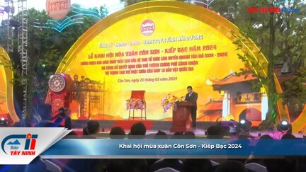 Khai hội mùa xuân Côn Sơn - Kiếp Bạc 2024