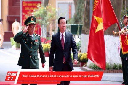Điểm những thông tin nổi bật trong nước và quốc tế ngày 01.3.2024