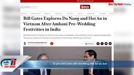 Tỷ phú Bill Gates đến Đà Nẵng, Hội An du lịch