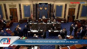 Thượng viện Mỹ phê chuẩn dự luật ngăn chính phủ đóng cửa