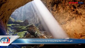 Hang Sơn Đoòng lọt top 10 hang động đẹp nhất Thế giới