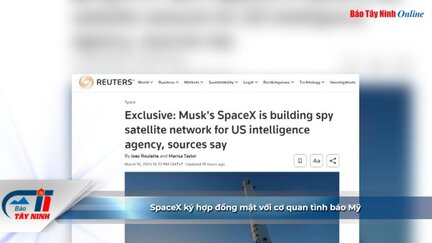 SpaceX ký hợp đồng mật với cơ quan tình báo Mỹ