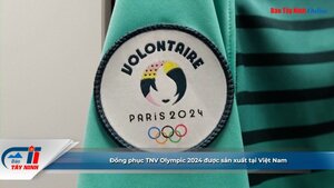Đồng phục TNV Olympic 2024 được sản xuất tại Việt Nam