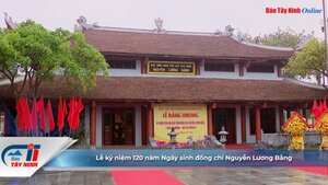 Lễ kỷ niệm 120 năm Ngày sinh đồng chí Nguyễn Lương Bằng