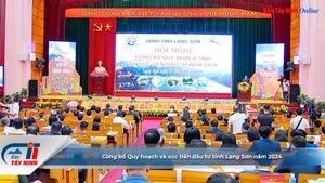 Công bố Quy hoạch và xúc tiến đầu tư tỉnh Lạng Sơn năm 2024
