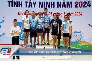 Giải cầu lông, bóng bàn gia đình tỉnh Tây Ninh năm 2024