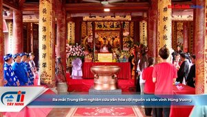Ra mắt Trung tâm nghiên cứu văn hóa cội nguồn và tôn vinh Hùng Vương