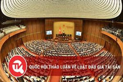[Trực tiếp] Quốc hội thảo luận về Luật Đấu giá tài sản