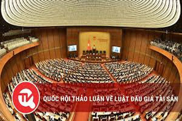 [Trực tiếp] Quốc hội thảo luận về Luật Đấu giá tài sản