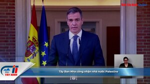 Tây Ban Nha công nhận nhà nước Palestine