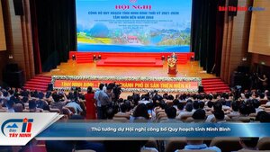 Thủ tướng dự Hội nghị công bố Quy hoạch tỉnh Ninh Bình