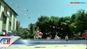 Trẻ em Triều Tiên mừng Ngày Quốc tế Thiếu nhi