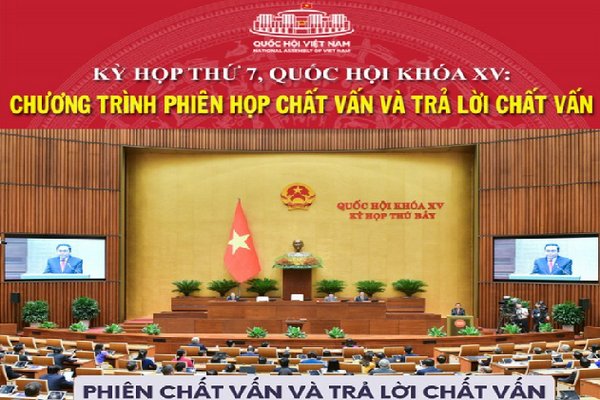 Trực tiếp: Quốc hội chất vấn về lĩnh vực tài nguyên và môi trường