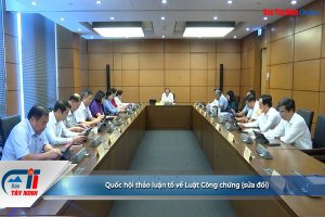 Quốc hội thảo luận tổ về Luật Công chứng (sửa đổi)