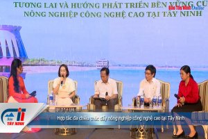 Hợp tác đa chiều thúc đẩy nông nghiệp công nghệ cao tại Tây Ninh