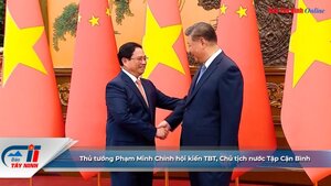 Thủ tướng Phạm Minh Chính hội kiến TBT, Chủ tịch nước Tập Cận Bình