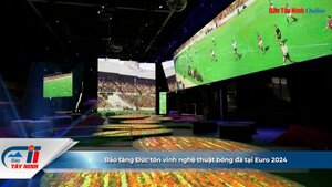 Bảo tàng Đức tôn vinh nghệ thuật bóng đá tại Euro 2024