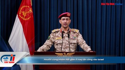 Houthi cùng nhóm Hồi giáo ở Iraq tấn công vào Israel