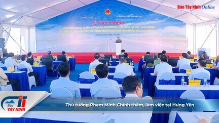 Thủ tướng Phạm Minh Chính thăm, làm việc tại Hưng Yên