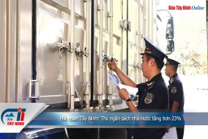 Hải quan Tây Ninh: Thu ngân sách nhà nước tăng hơn 23%