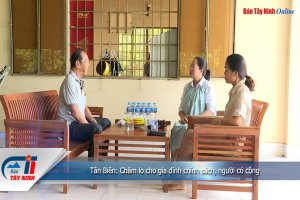Tân Biên: Chăm lo cho gia đình chính sách, người có công