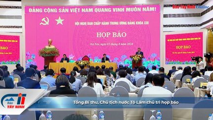 Tổng Bí thư, Chủ tịch nước Tô Lâm chủ trì họp báo