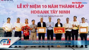 HDBank Tây Ninh kỷ niệm 10 năm thành lập