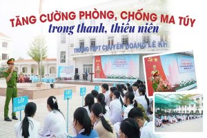 Tăng cường phòng, chống ma túy trong thanh, thiếu niên