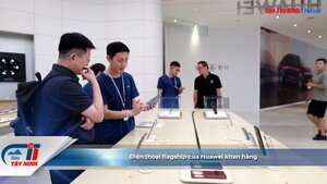 Điện thoại flagship của Huawei khan hàng