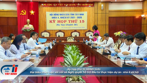 Kỳ họp thứ 15 HĐND tỉnh: Đại biểu thảo luận sôi nổi về Nghị quyết hỗ trợ đầu tư thực hiện dự án  nhà ở xã hội