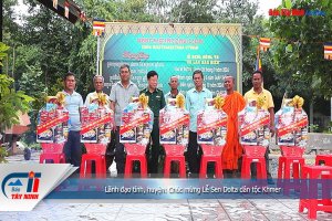 Lãnh đạo tỉnh, huyện: Chúc mừng Lễ Sen Dolta dân tộc Khmer