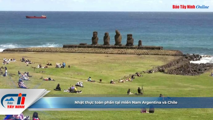 Nhật thực toàn phần tại miền Nam Argentina và Chile