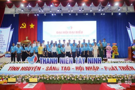 Đại hội Đại biểu Hội LHTN Việt Nam tỉnh Tây Ninh lần thứ VIII, nhiệm kỳ 2024 - 2029