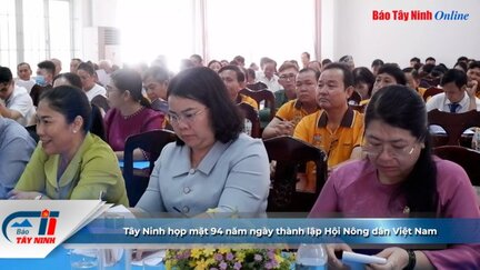 Tây Ninh họp mặt 94 năm ngày thành lập Hội Nông dân Việt Nam