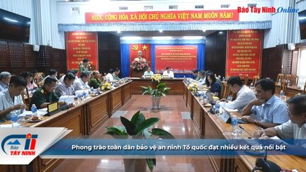 Phong trào toàn dân bảo vệ an ninh Tổ quốc đạt nhiều kết quả nổi bật