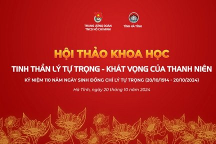 Hội thảo khoa học: Tinh thần Lý Tự Trọng - Khát vọng của thanh niên