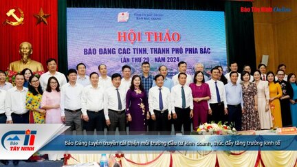 Báo Đảng tuyên truyền cải thiện môi trường đầu tư kinh doanh, thúc đẩy tăng trưởng kinh tế