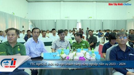 TTC AgriS tổ chức hội nghị khách hàng nông nghiệp niên vụ 2023 – 2024