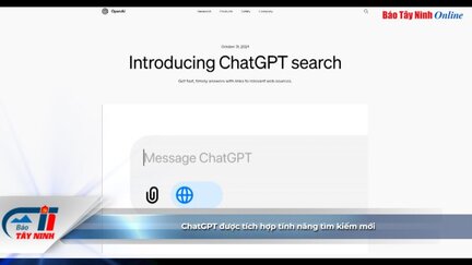 ChatGPT được tích hợp tính năng tìm kiếm mới